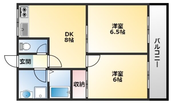 アールグレイ山本の物件間取画像